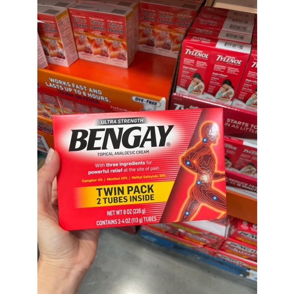 Dầu Xoa Bóp Giảm Đau Bengay - Costco Mỹ