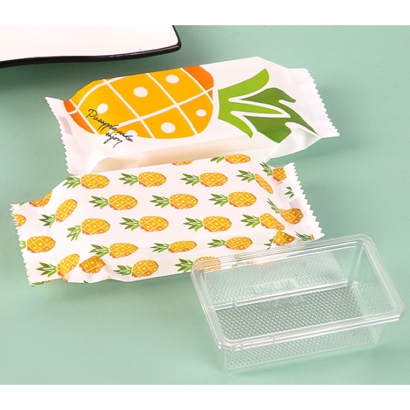 Túi khay đựng bánh dứa 50c