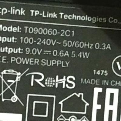 ✿➨ Bộ Chuyển Đổi TP-Link Nguyên Bản 9v-06a ★★ Zdz