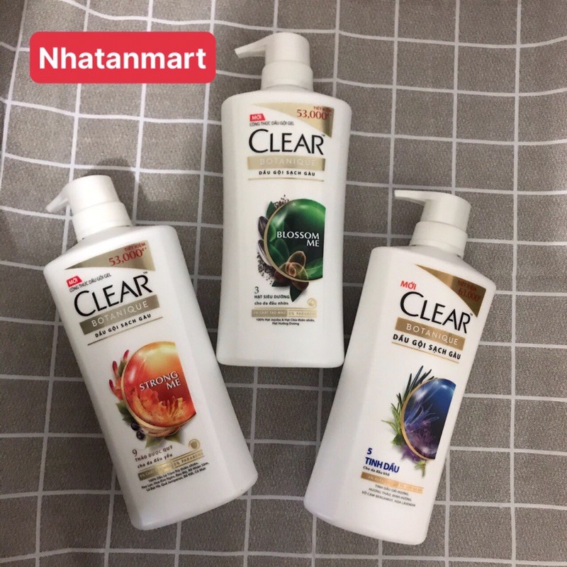 Dầu gội Clear Botanique 650g