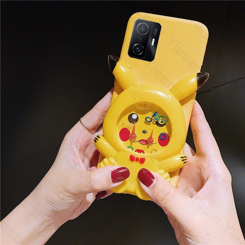 Ốp Điện Thoại Hình Chú Vịt 3D Dễ Thương Cho Xiaomi Mi 12 11 Lite 10 11T 10T Pro Poco M4 M3 X3 GT NFC F3