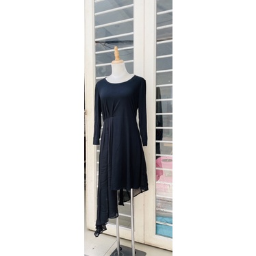 Đầm xuất CityView chất thun mát phối chiffon