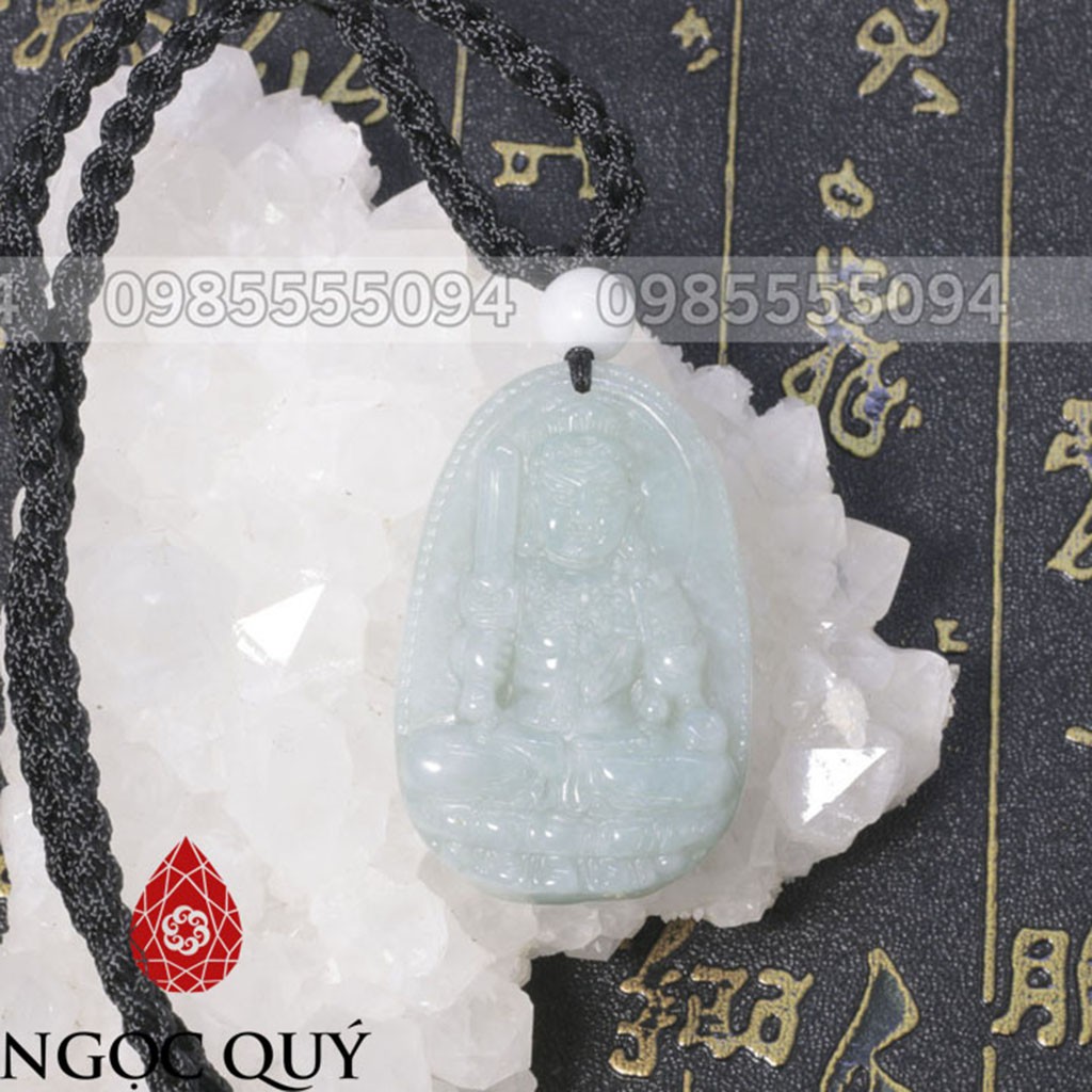 Mặt dây chuyền Phật bản mệnh Bất động minh vương 5x3cm