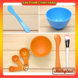 Bộ bát trộn đắp mặt nạ diy - bộ chén trộn mặt nạ 6 món