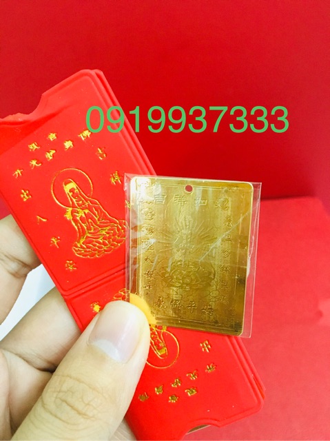 Kim bài Phật Bà Quan Âm cầu bình an | BigBuy360 - bigbuy360.vn