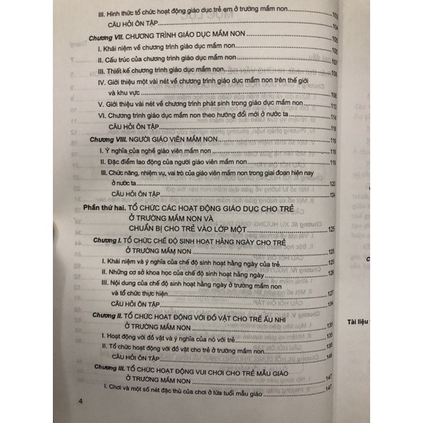 Sách - Giáo trình Giáo dục học mầm non