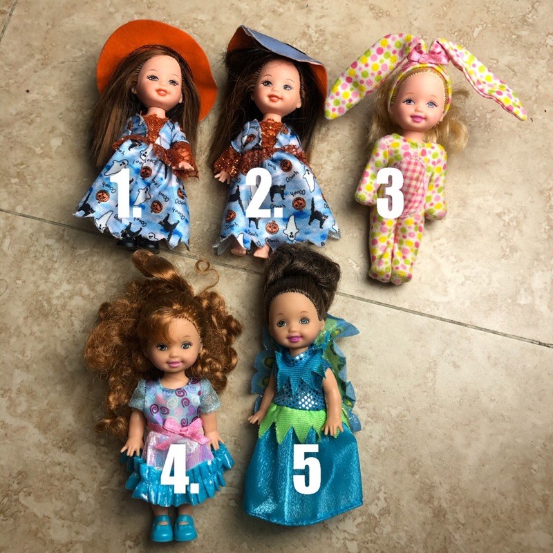 Bs- Búp bê kelly hoá tranh halloween