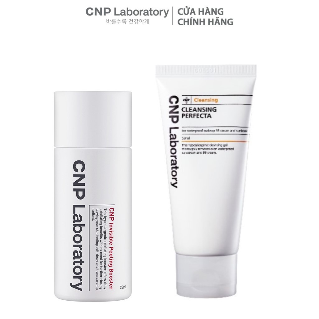 [HB Gift] Combo Gel tẩy trang sạch sâu và Gel tẩy tế bào chết thế hệ mới với PHA CNP Laboratory | BigBuy360 - bigbuy360.vn