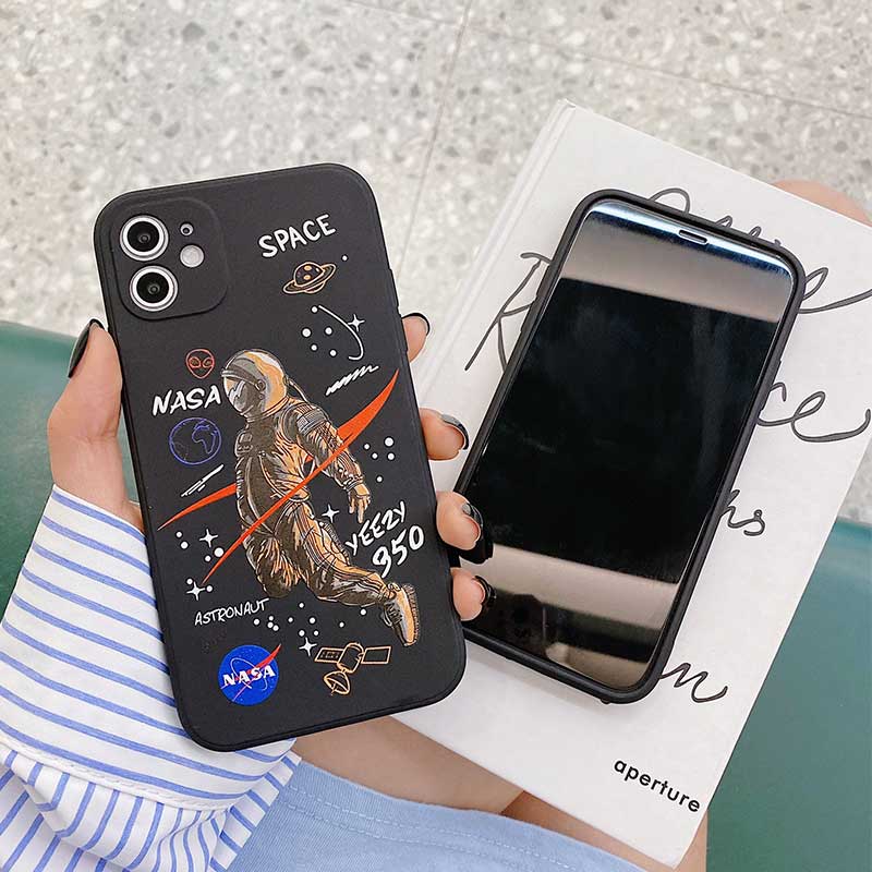 IPHONE Ốp Lưng Tpu Họa Tiết Người Ngoài Hành Tinh Thời Trang Cho Iphone6 6s 6plus 7 8 7plus 8 8plus X Xs Xr Xsmax Iphone11 11pro 11promax