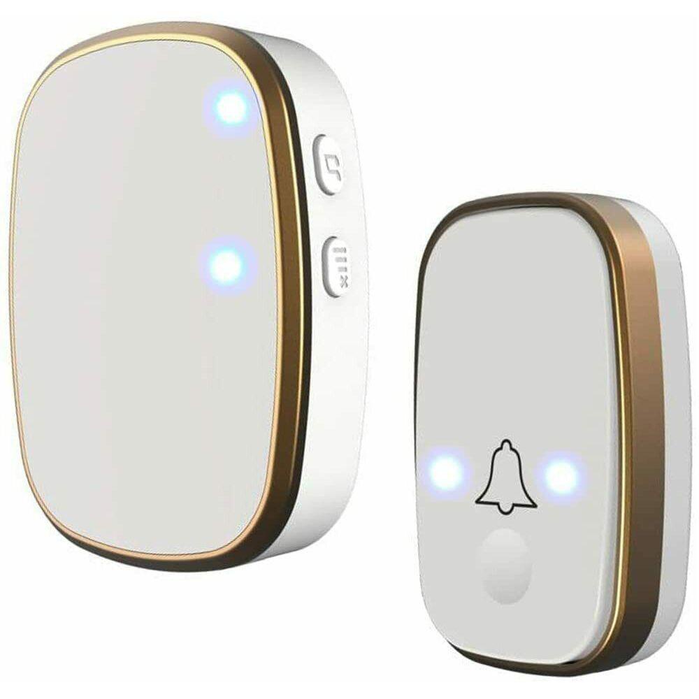 Chuông Cửa Không Dây Chống Thấm Nước Phích Cắm UK