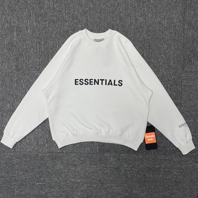 Áo Nỉ   ESSENTIALS Trắng Siêu Đẹp | BigBuy360 - bigbuy360.vn