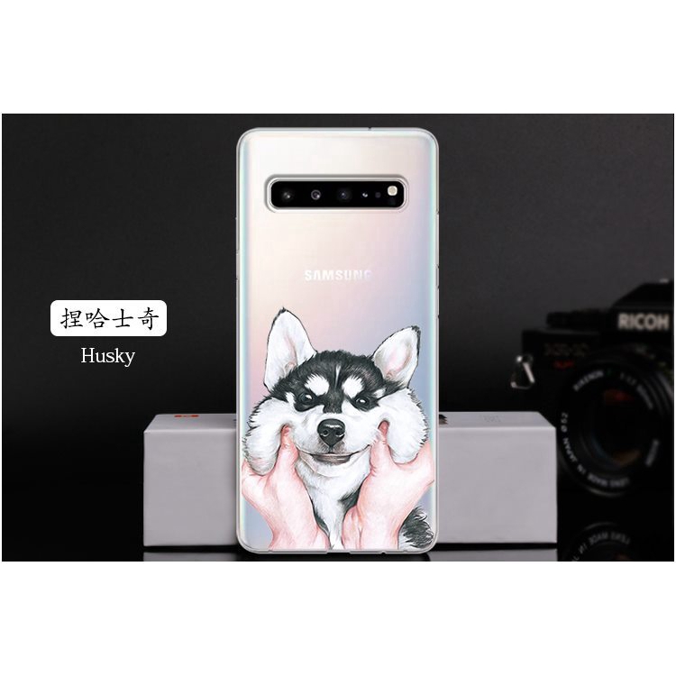 Ốp điện thoại TPU in hình vẽ màu dễ thương dành cho Samsung Galaxy S10 5G