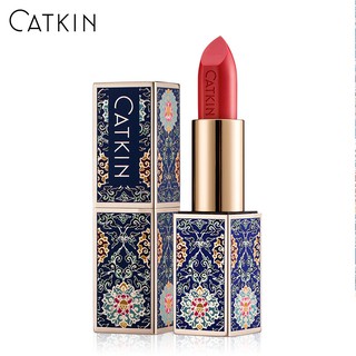 Son nội địa trung CATKIN Apricot Orange Red chất son mịn CR131