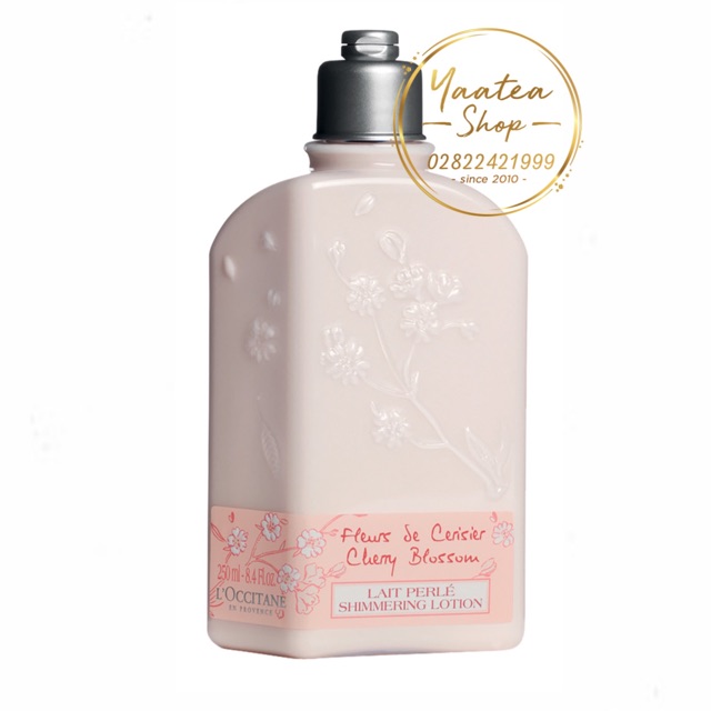 Sữa dưỡng thể L'Occitane Cherry Blossom Shimmering Lotion