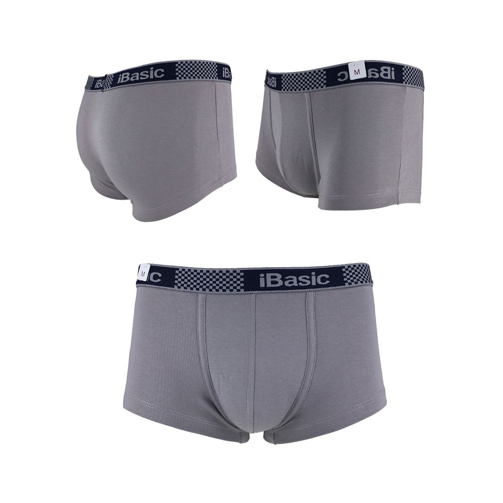 [IBASIC] COMBO 3 Chiếc Quần Lót Nam Boxer iBasic VM023 - Hàng Chính Hãng