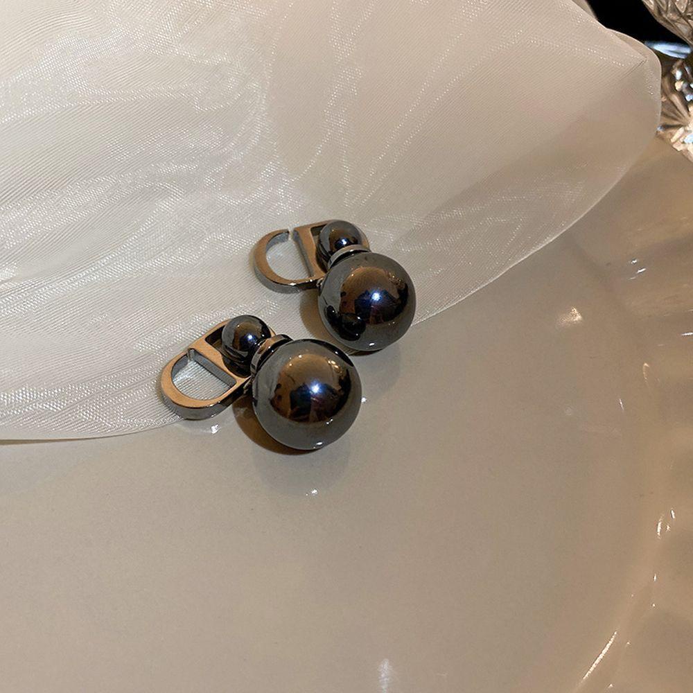 Khuyên Tai Nữ Hình Tròn Phong Cách Retro Sang Trọng