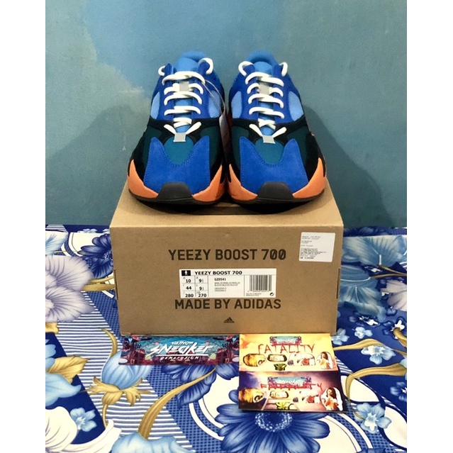 'Giày Cổ Thấp' adidas Yeezy Boost 700 'Bright Blue'