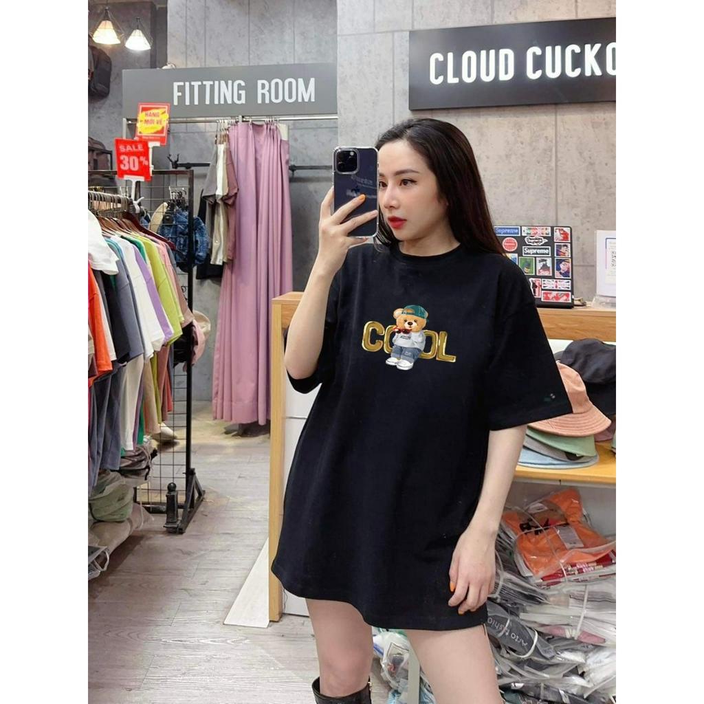 Áo thun nữ ,áo phông nữ bigsize AP GẤU COOL