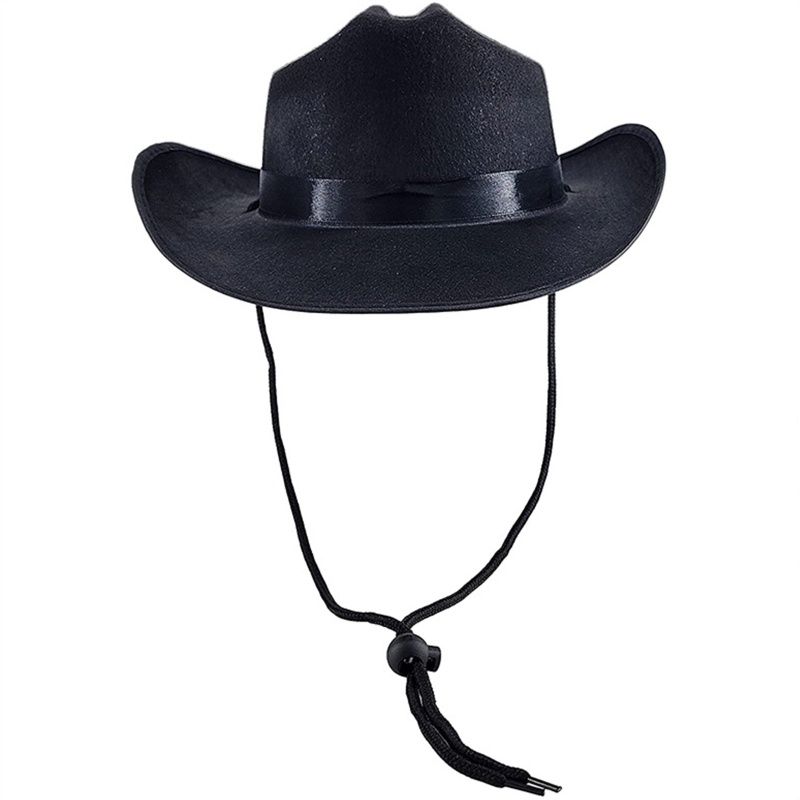 Mũ Cao Bồi Viền Cong Rộng Vành Phong Cách Cao Bồi Vintage Thời Trang