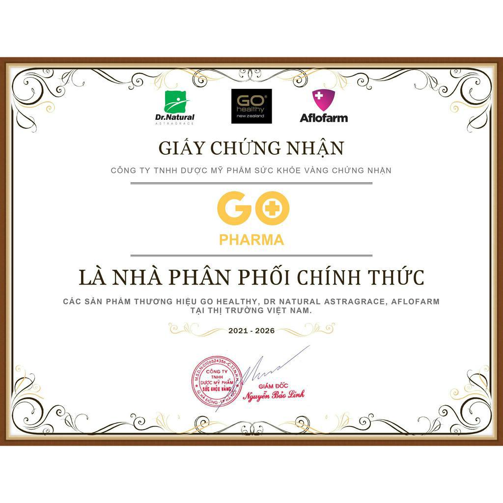 Viên bổ sung canxi hữu cơ Everyday Health NANO NZ-ULTRA CAL cho bà bầu và người cần bổ sung canxi hộp 30v - GO Pharma