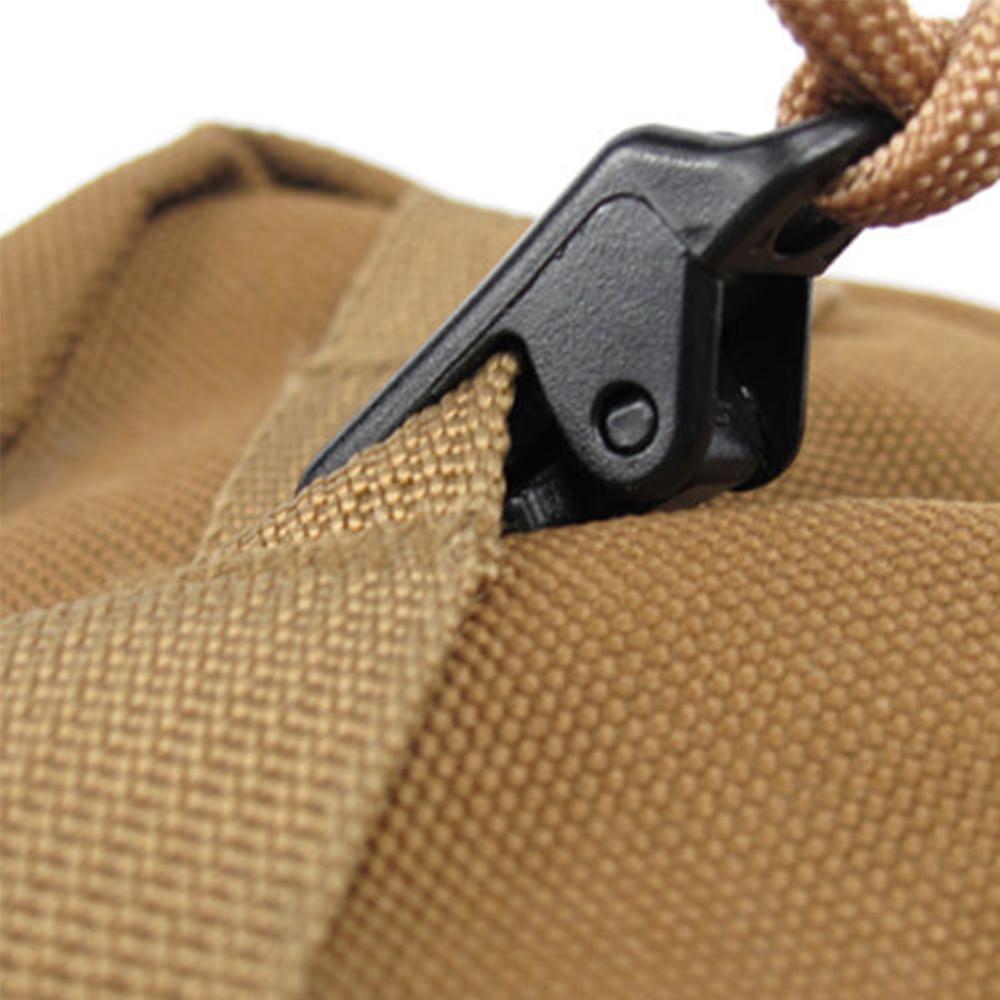 Set 5/10/15 kẹp cố định dây lều trại bằng nhựa tiện dụng chắc chắn