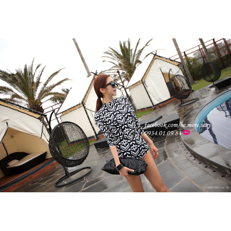 Đồ bơi nữ 1 mảnh tay lở | BigBuy360 - bigbuy360.vn