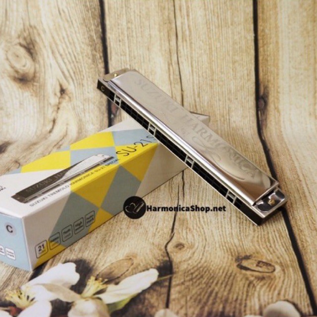 🎶 Kèn Harmonica 21 lỗ 🎵 Suzuki Tremolo Special Su21 - Tone C
