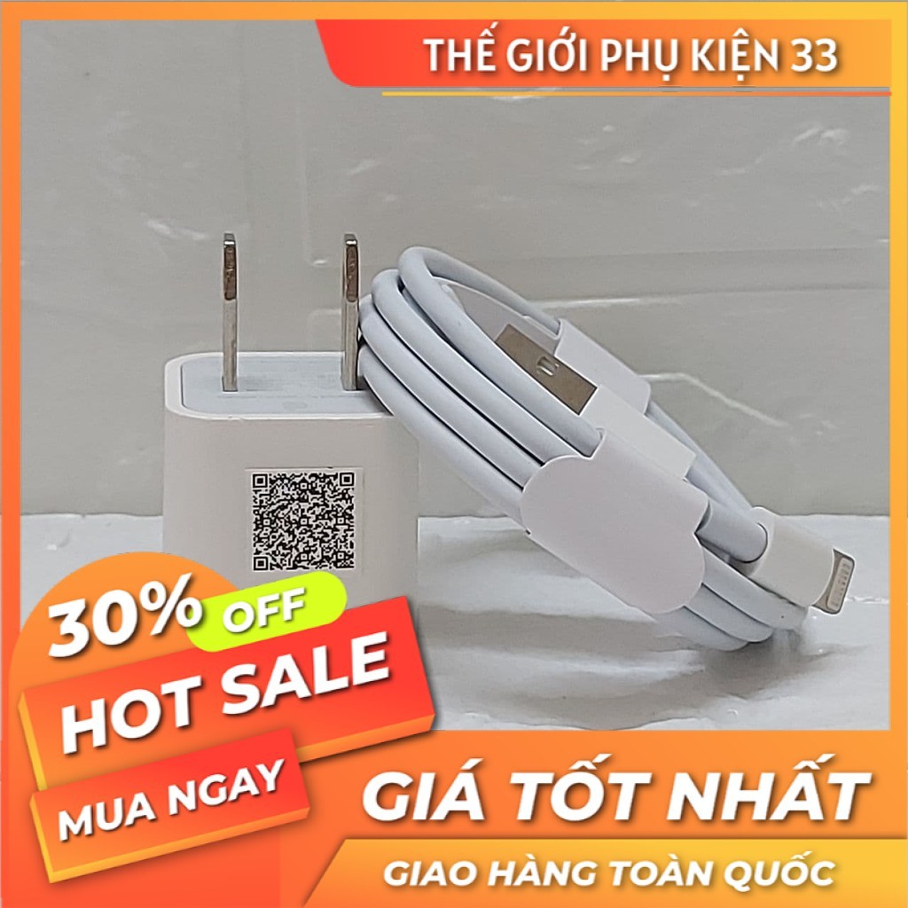Củ sạc IPvuông sạc nhanh chất lượng cao dành cho IP5-6-6S-7-8-7P-8P-X-XR-XSMAX-11-12