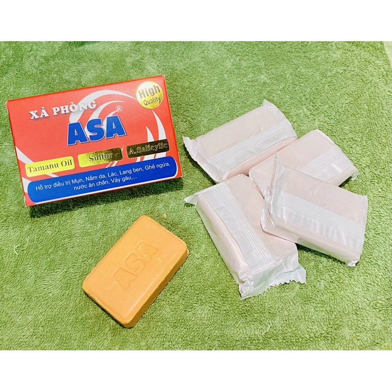[1 THÙNG 24 HỘP] Xà Bông ASA 120g Hỗ Trợ Điều Trị Viêm Da - Ghẻ , Nấm Da , Lác , Vảy Sừng “Cực Hiệu Quả” | BigBuy360 - bigbuy360.vn