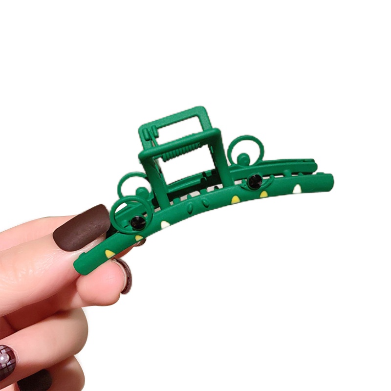 Kẹp Tóc Càng Cua Dài Bằng Hợp Kim Mỏng Hình Thú Dễ Thương Cho Nữ