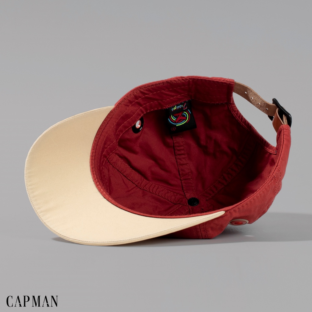 Mũ lưỡi trai chính hãng CAPMAN thể thao vải si cotton nhiều màu CM87