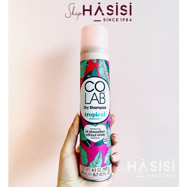 Dầu Gội Khô COLAB - Dry Shampoo 117g