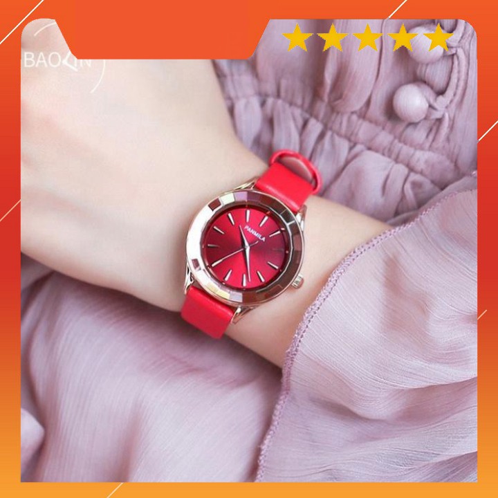 ĐỒNG HỒ NỮ DÂY DA THỜI TRANG HIỆU PANMILA - FORI STORE