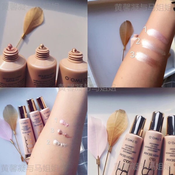 Kem Lót Bắt Sáng O.Two.O High Light Rose Gold - Best Seller Of O.Two.O