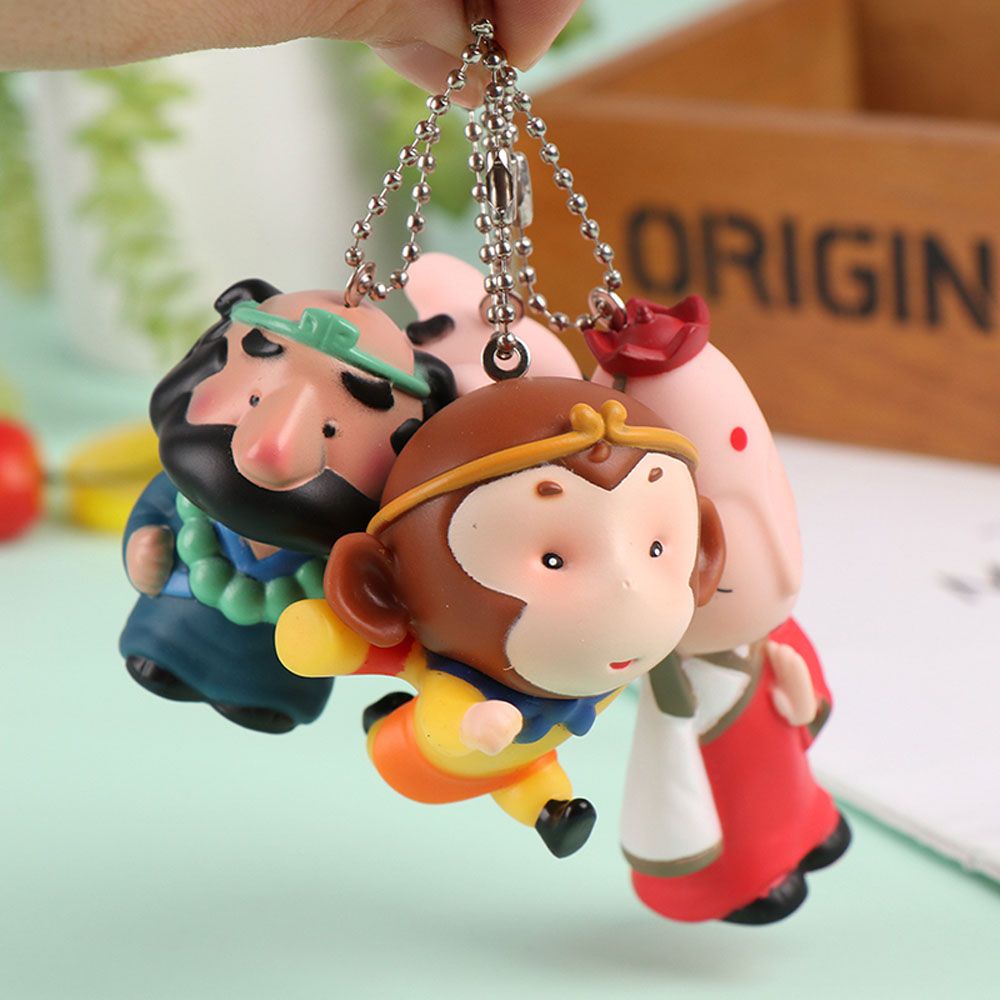 Móc khóa hình Tây Du Kí hoạt hình dễ thương