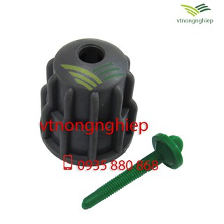 20 Béc bít phun ngang ren trong phi 21mm ( Xám, Xanh Lá)