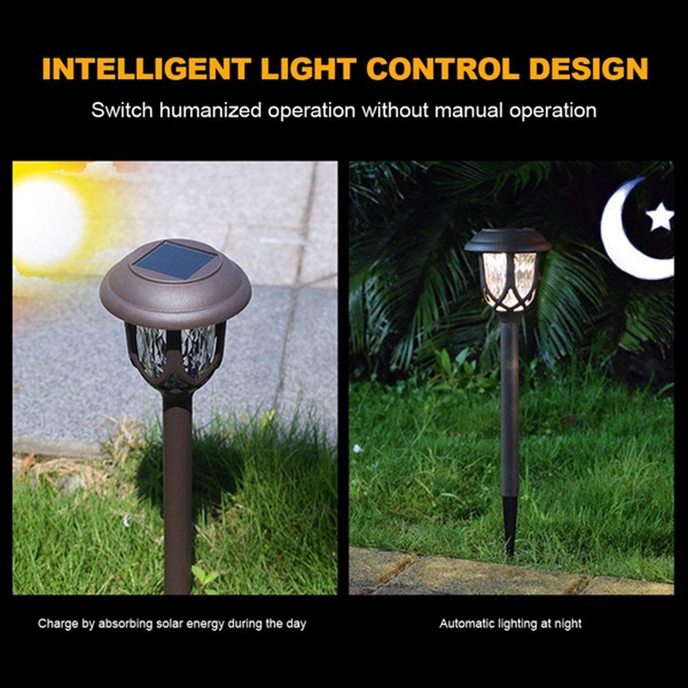 Đèn LED Trang Trí Lối Đi Sân Vườn Sử Dụng Năng Lượng Mặt Trời Chống Thấm Nước