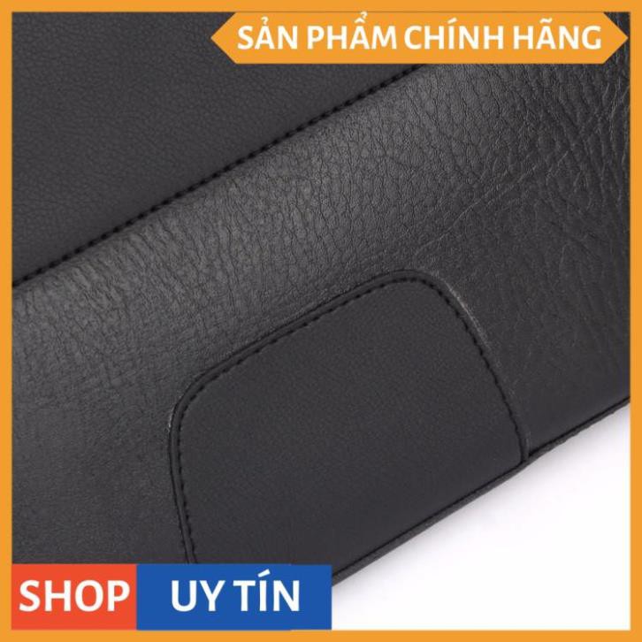 Túi da nam 4U công sở sang trọng DN268 (đen - nâu) | BigBuy360 - bigbuy360.vn