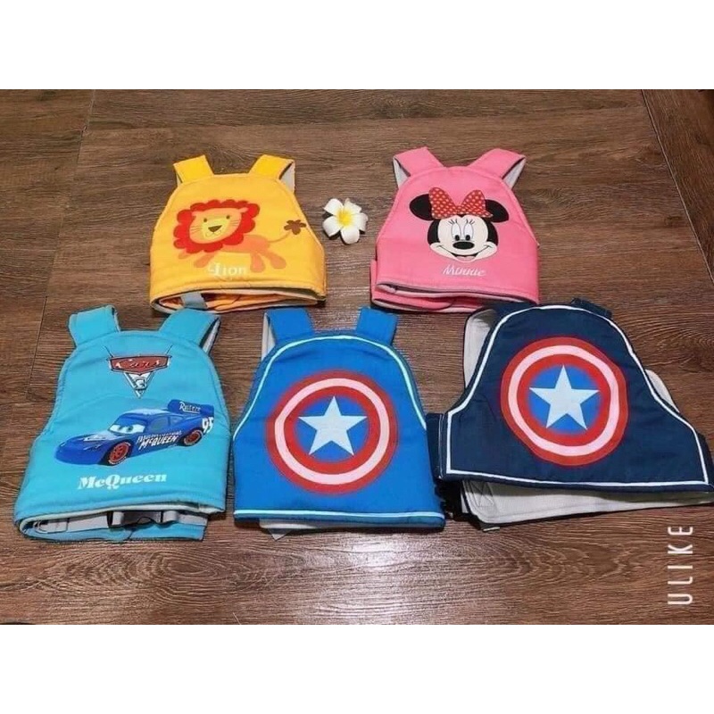 Đai đi xe máy an toàn cho bé có thể cài trước và sau lưng