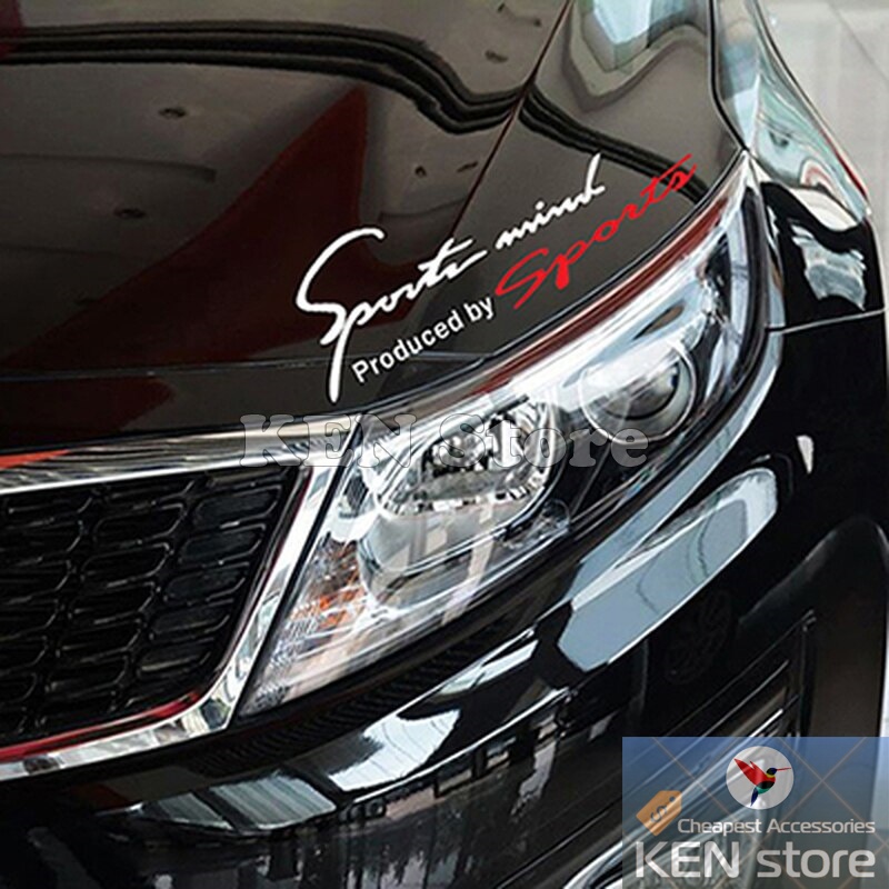 Decal Sport Mind cho xe ô tô