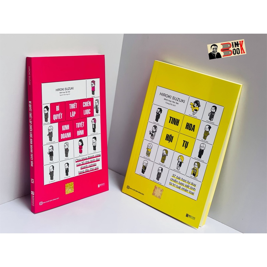 Sách - [combo 2 cuốn] Tinh hoa hội tụ - Bí quyết thiết lập chiến lược kinh doanh - Bizbooks