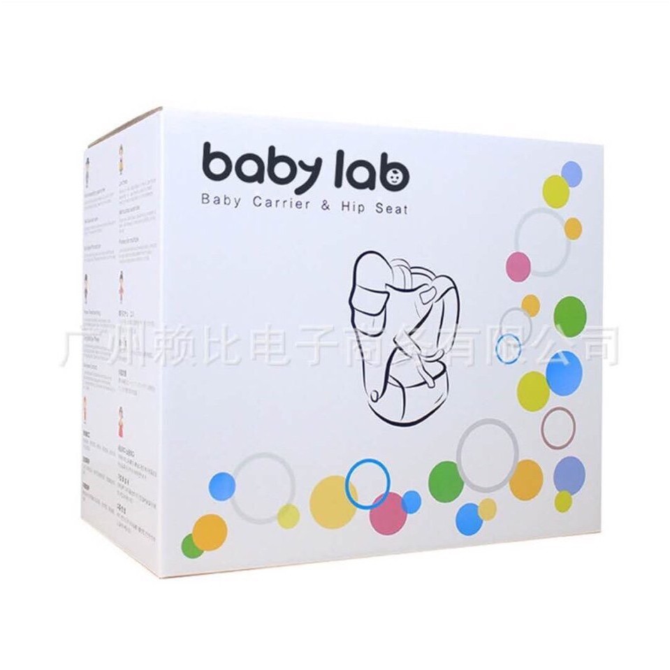 [SALE] - Địu ngồi trẻ em Babylab các màu (từ sơ sinh đến 30 tháng)   (BAO0325)