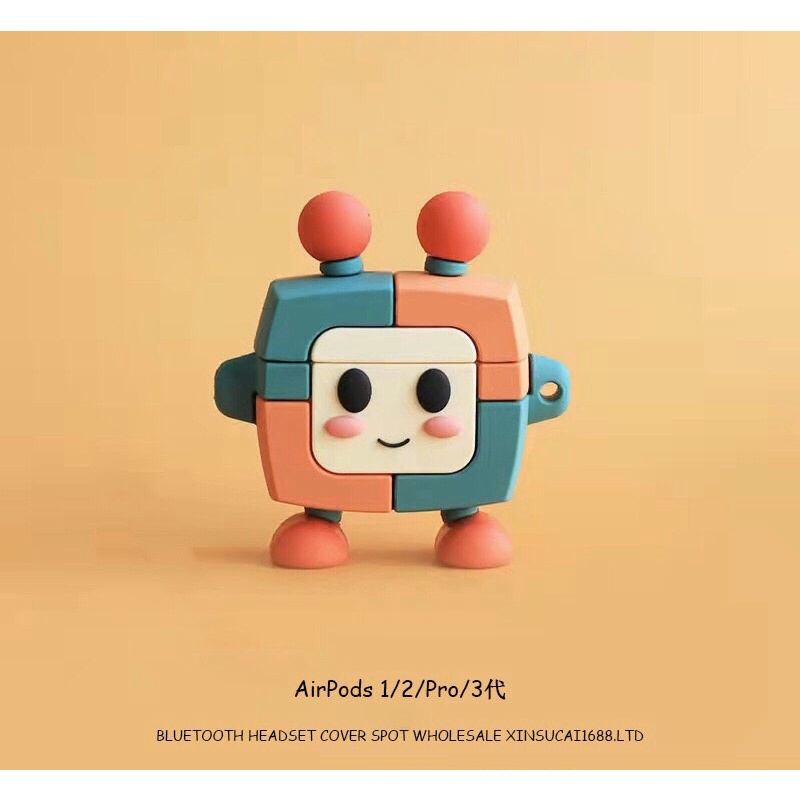 Ốp Case Airpod Máy Chơi Game Heo Đeo Túi Nhiều Hình Dễ Thương Dobi C1