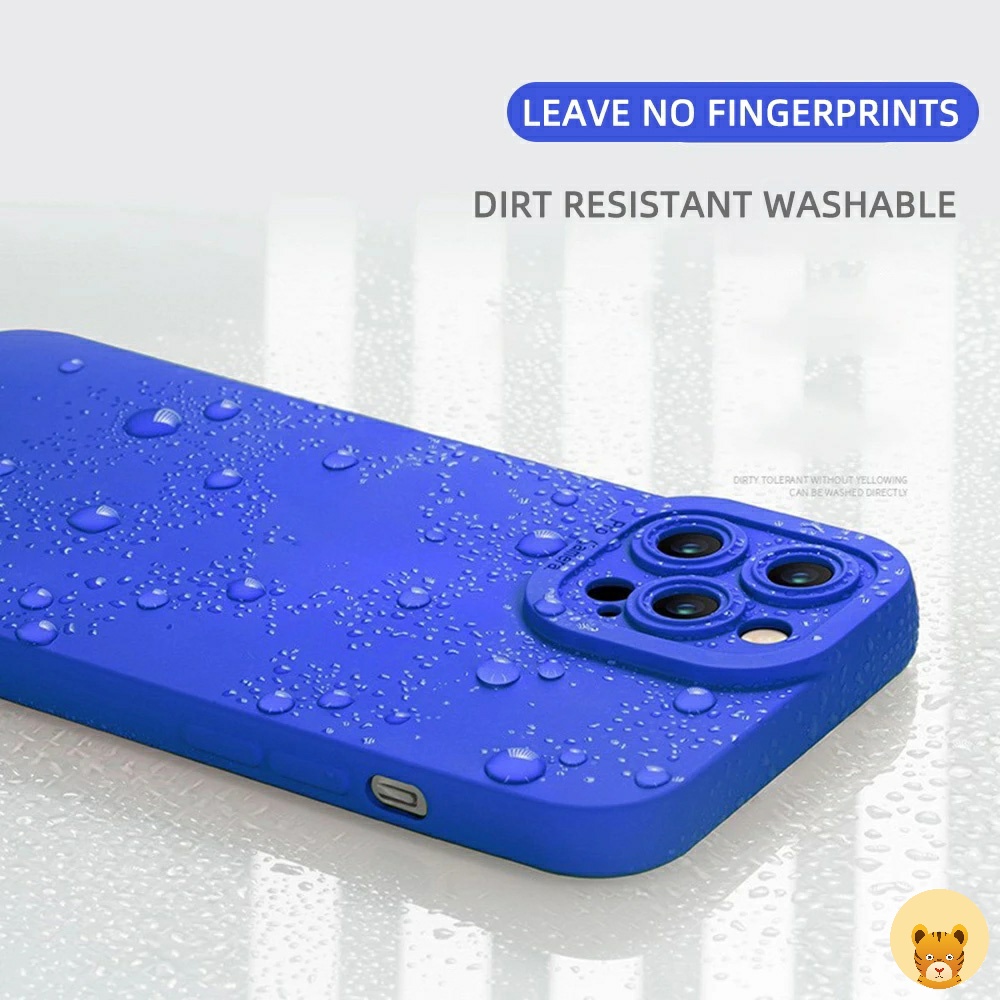Ốp Điện Thoại Silicon Dẻo Có Tấm Bảo Vệ Camera Cho Realme C25Y C15 C12 C25 Realme 8 6 Pro 7 Pro 5G C11 2020 2021
