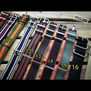 Dây dù, dây nato cho đồng hồ (Tặng tool thay dây)