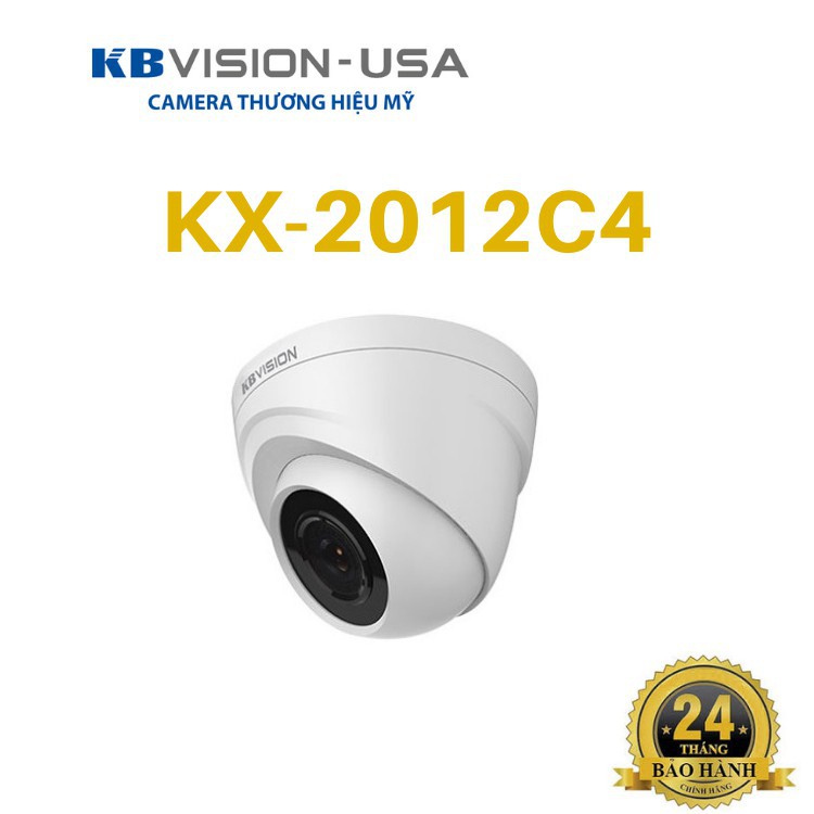 anninhgiare- Camera Dome 4 in 1 hồng ngoại 2.0 Megapixel KBVISION KX-2012C4