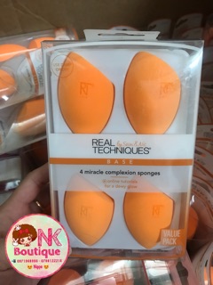 Set mút Real Techniques 4 MIRACLE COMPLEXION SPONGES