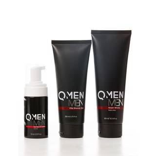 Combo 3 sản phẩm chăm sóc da & bảo vệ da thần tốc Qmen Chính Hãng