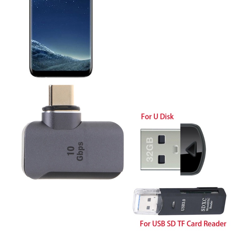 Đầu Chuyển Đổi USB 3.1 Type C Có Thể Tháo Rời Cho Laptop