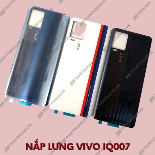 Nắp lưng vivo iqoo7  ( iqoo 7) trắng, xanh ,đen